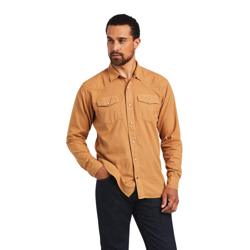 Camisas Ariat Ace Retro Fit Marrones Hombre - Chile 569-TGDIOE